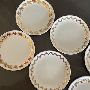 Lilly for target appetizer plates - 2 full sets